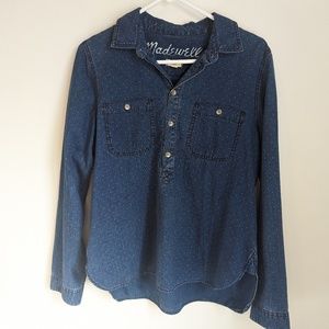 Madewell Denim Popover Shirt